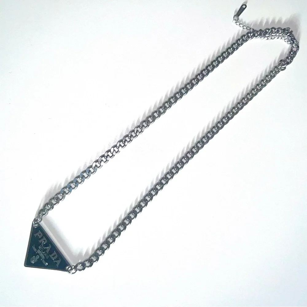 COPY - Prada Repurposed/Reworked Necklace - Picture 3 of 9